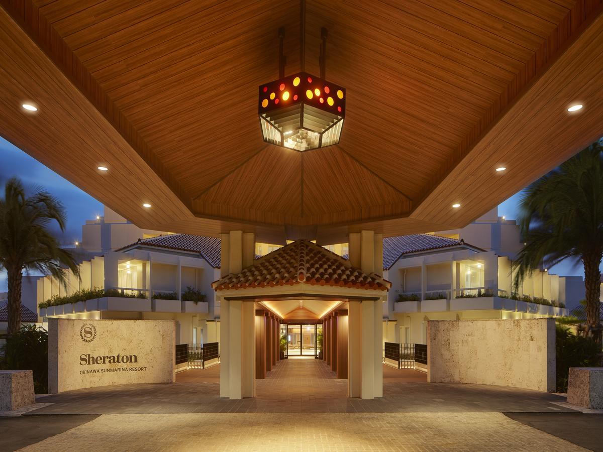 Sheraton Okinawa Sunmarina Resort Onna Extérieur photo