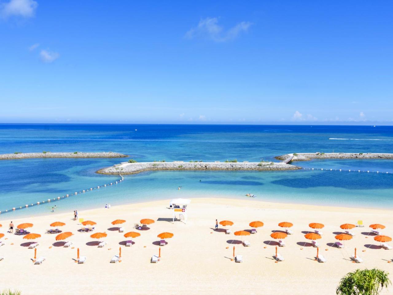 Sheraton Okinawa Sunmarina Resort Onna Extérieur photo