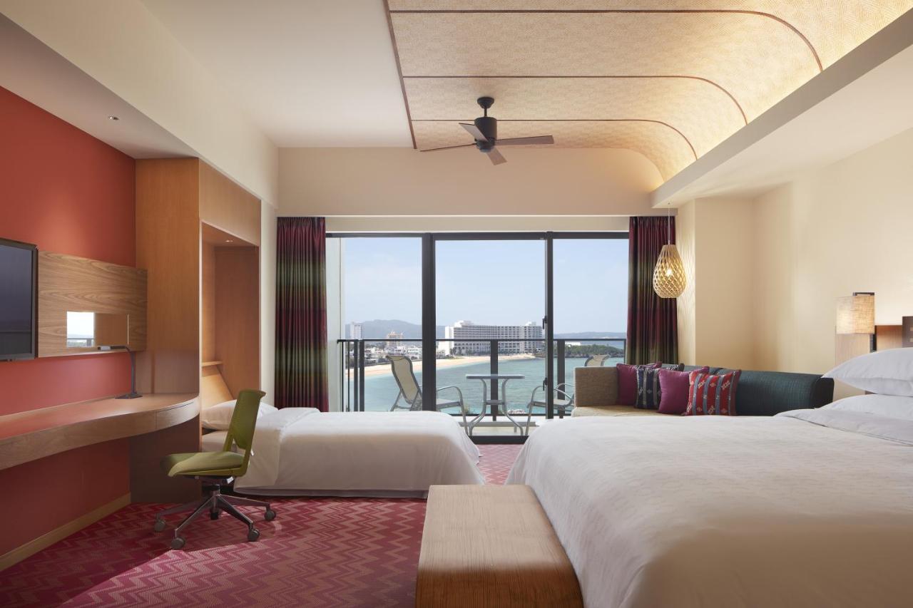 Sheraton Okinawa Sunmarina Resort Onna Extérieur photo